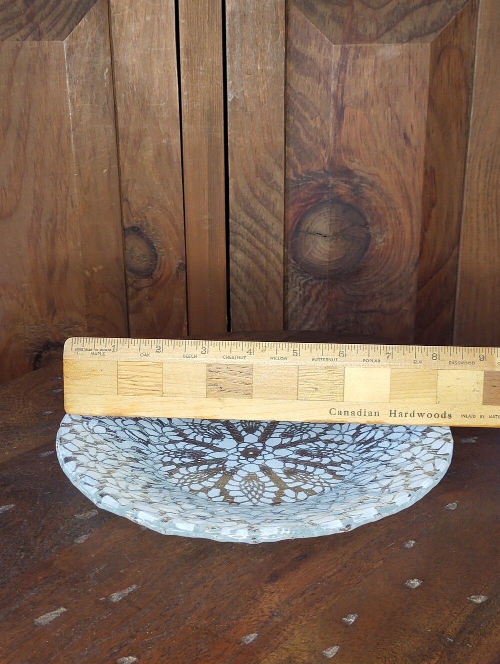 Sydenstricker fused glass plate - Picture 4 of 12